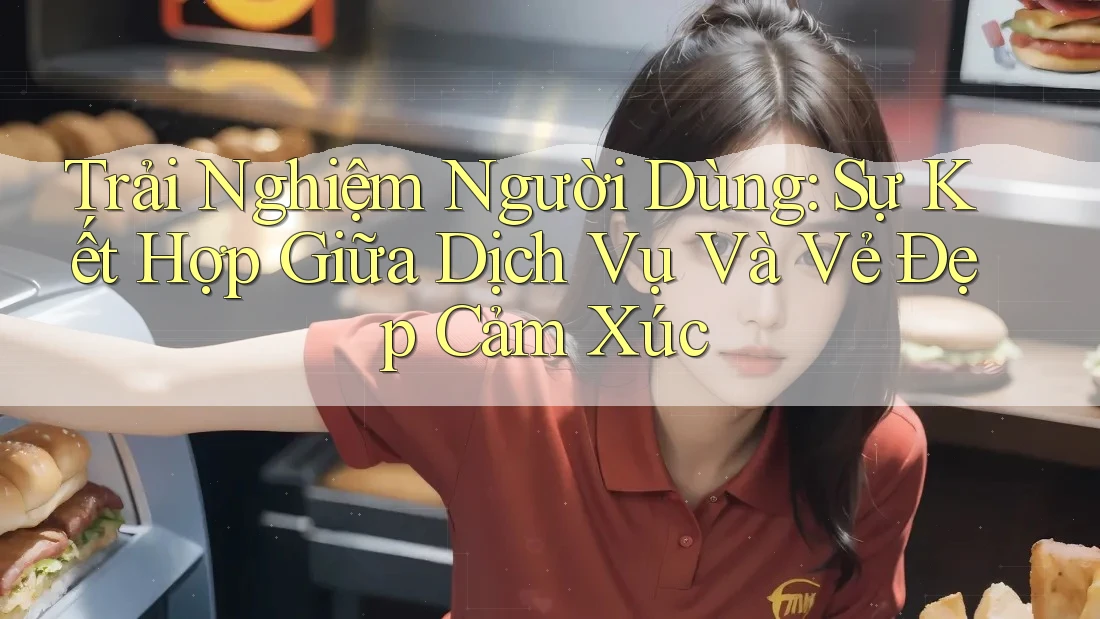 Trải Nghiệm Người Dùng: Sự Kết Hợp Giữa Dịch Vụ Và Vẻ Đẹp Cảm Xúc