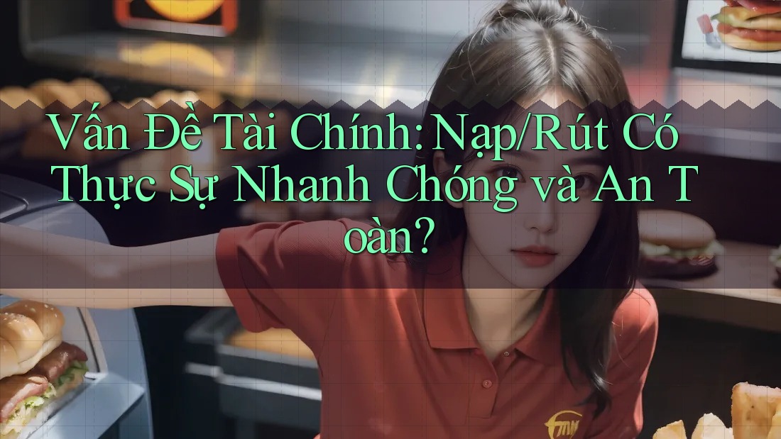 Vấn Đề Tài Chính: Nạp/Rút Có Thực Sự Nhanh Chóng và An Toàn?