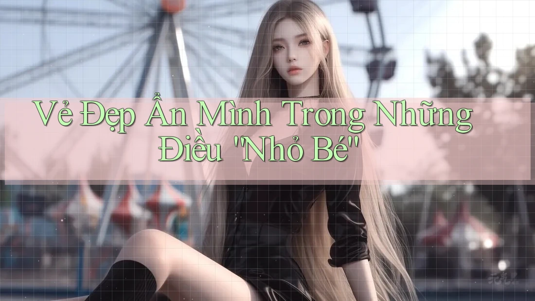 Vẻ Đẹp Ẩn Mình Trong Những Điều “Nhỏ Bé”